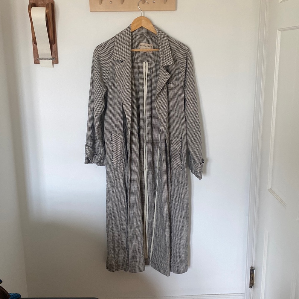 Free people we the free thin duster coat